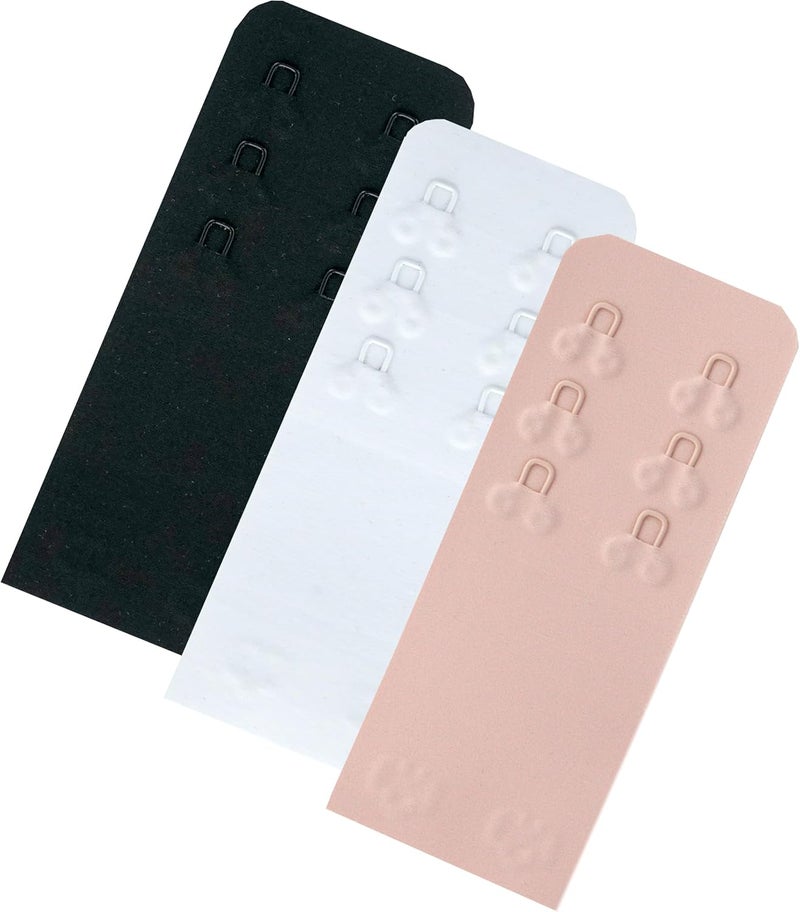 SAMGU Store Women's Soft Bra Extender 2 Hook / 3 Hooks / 4 Hooks Seamless Comfortable Bra Strap Extender Extension - Image 3